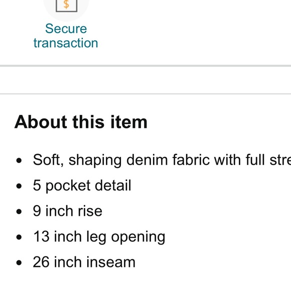 Hudson Zooey High Rise Straight Crop Kool NEW ⭐️ - Picture 4 of 16